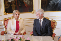 Zuzana Čaputová, Petr Pavel