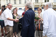 KVIFF 2024, MFFKV 2024, Jiří Bartoška, Geoffrey Rush