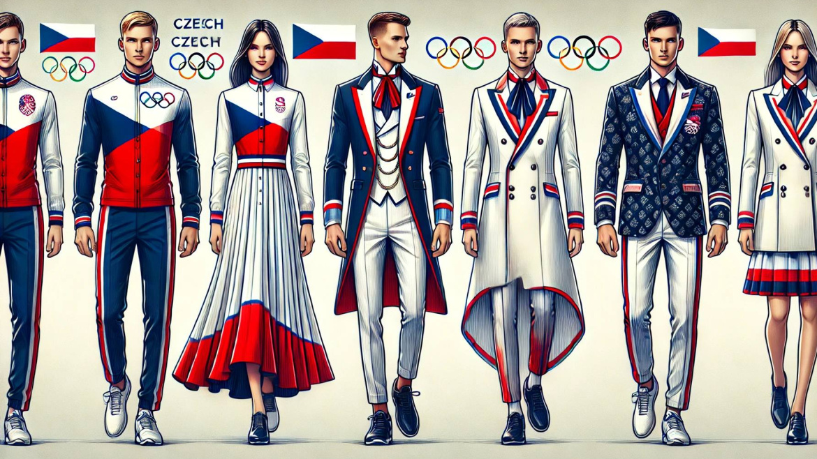 V tomto oblečení mohli čeští sportovci reprezentovat republiku. Zatím jsou z nich hastroši vhodní plašit špačky na poli